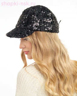 Шанелька пайетка МА мини Бейсболка (56-58)