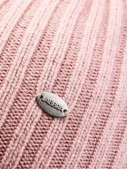 Шапка жен. анг+нейл+шерсть LB-A53045 dirty pink - Labbra фото 3