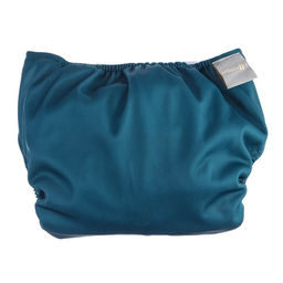 Многоразовый подгузник, флис, цвет темно зеленый - Крошка я фото 7