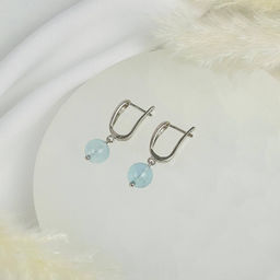 Серьги из Аквамарина