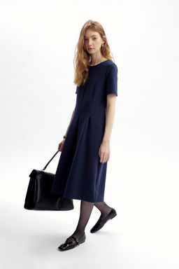 ЕВТ 5076/индиго платье жен