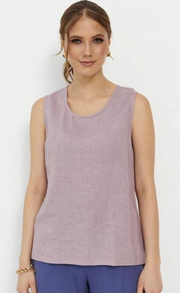 Блузка из 100% льна премиального качестваМарсель - Vals фото 7