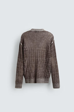 ABSTRACT JACQUARD JUMPER - Zara фото 8