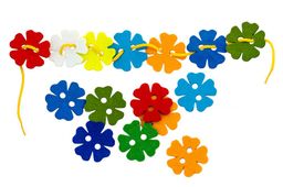 Игра - шнуровка Цветы