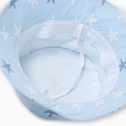 Панама детская MINAKU «Морская звезда», размер 46-48, голубая