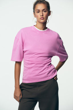 WASHED SLIM FIT T-SHIRT - Zara фото 2