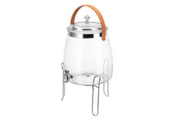 Диспенсер для холодных напитков с краном 8 л 27*23*30 см с крышкой и ручкой на металл.подставке - Elan gallery фото 3