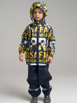 PlayToday / Куртка из полимерного материала для мальчиков (дождевик)  фото 3