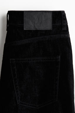 Wide Ultra High Jeans con acabado afelpado - H&m фото 5