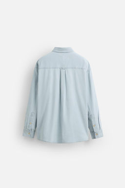 EMBROIDERED LOGO SHIRT - Zara фото 8