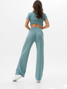 Комплект кашкорсе с лайкрой РУБЧИК (футболка и брюки) - Binita фото 9