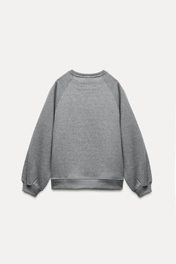 SHINY SLOGAN PLUSH SWEATSHIRT - Zara фото 7
