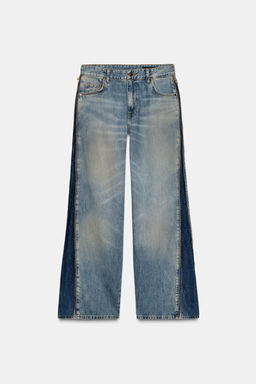 ZW COLLECTION MID-WAIST JEANS WITH ZIPS LIMITED EDITION - Zara фото 8