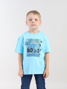 CRB wear / CWKB 63954-43 Футболка для мальчика,голубой/Ex.Cherubino