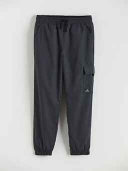 Beli Lastikli Polar Astarl? Erkek ?ocuk Pantolon