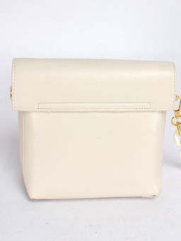 Сумка женская искусственная кожа C 190-5139, 1отд, плечевой ремень, молочный SALE 246476 - Adelia фото 7