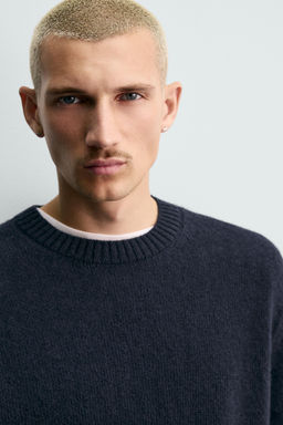 REGULAR FIT 100% WOOL JUMPER