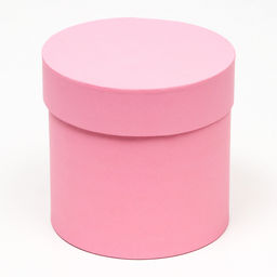 Набор шляпных коробок 5 в 1, сиреневый, 23×23-15×15 см