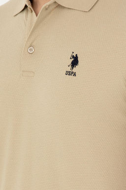 U. S. Polo Assn / Мужская футболка светло-хаки - U.s. polo assn фото 14