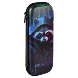 Пенал школьный Феникс+, арт.65692/ 24 КИБЕРЖИВОТНЫЕ (без наполнения, 21,5x9,5x4 см, искусственная ко