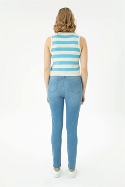 Женские голубые джинсовые брюки - U.s. polo assn фото 11