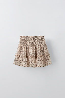 ANIMAL PRINT BERMUDA SKORT - Zara фото 2