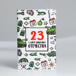 Блокнот А6, 32 л С 23 Февраля Набор из 4 шт в пакете - Artfox фото 12