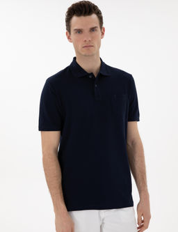 Lacivert Regular Fit K_vr_lmaz Polo Yaka Basic Ti__rt - Pierre cardin фото 3