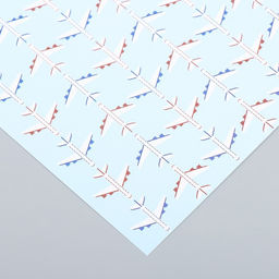 Цена за 10 шт. Бумага для скрапбукинга Арт Узор. Самолёты, 180 г/м?, 15.5?17 см