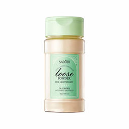 SADOER Матирующая рассыпчатая пудра для лица водостойкая Oil Control Waterproof Powder тон 02, 30 г  фото 5
