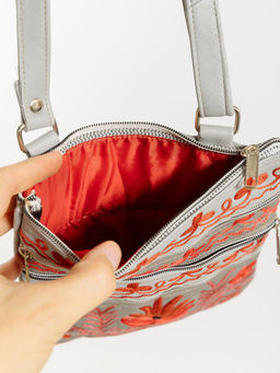 Сумка натуральная кожа через плечо №1114/17 - Ганг фото 5