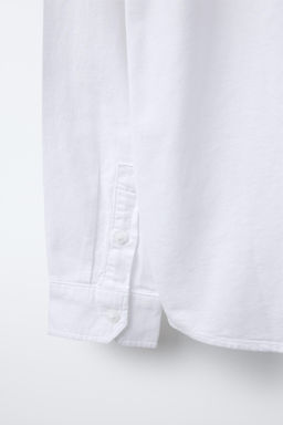 BASIC OXFORD SHIRT - Zara фото 4