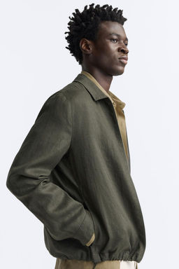 100% LINEN JACKET - Zara фото 14