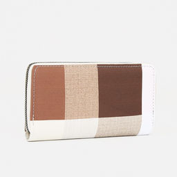 Кошелёк на молнии, бежевый
