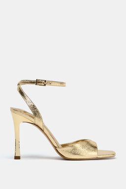 PATENT-FINISH HIGH-HEEL SANDALS - Zara фото 53