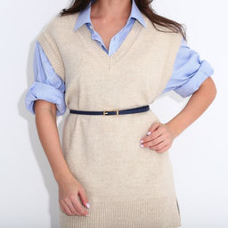 Ремень женский, ширина 1 см, пряжка металл, цвет синий - Simaland фото 3