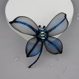 Брошь Арт. 3V-7645-W - MyGemma фото 2