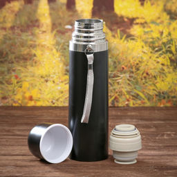 Подарочный набор туристический Характер и сила: термос 500 мл, кружка 2 шт.