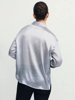 Базовая атласная блузка / Zarina  фото 5