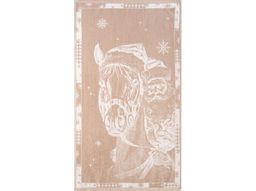 Полотенце махровое 6с103.512ж2 Мороз-наездник(лен3) 50х90см