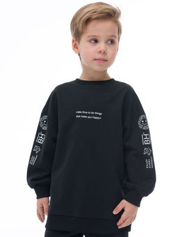 PELICAN, толстовка для мальчиков, Черный