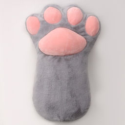 Мягкая игрушка Лапа, 70 см, цвет серый