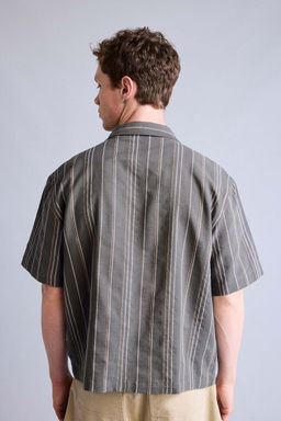 %100 Pamuk Boxy Fit K_sa kollu G_mlek - Defacto фото 6
