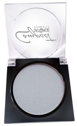 Latuage Тени для век Compact моно №411 голубой перламутр