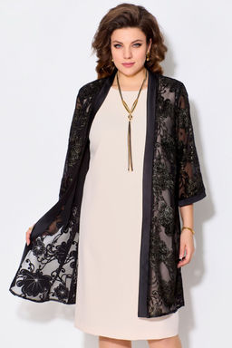 Костюм FITA 1262 черно-бежевый