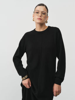 Платье из пуха яка 13210 черное