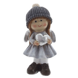 Фигурка декоративная "Ангел", L4,5 W4,5 H9,5 см, 2в.