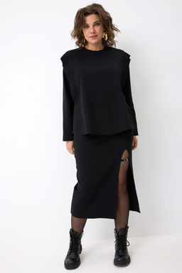 Юбка BegiModa 5017 чёрный  фото 6
