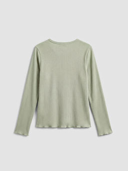 ?i?ek Aplikeli Fitilli K?z ?ocuk Simli Ti??rt