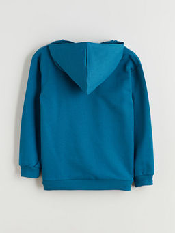 Kap??onlu Brawl Stars Bask?l? Erkek ?ocuk Sweatshirt